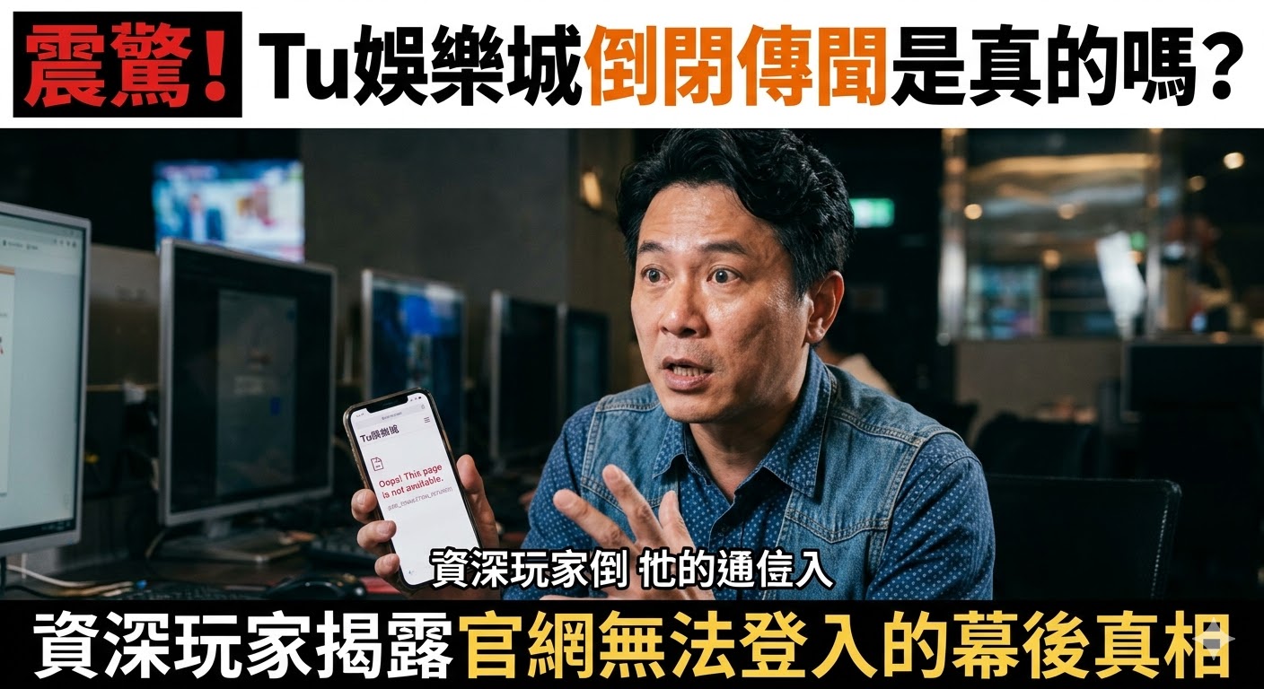 震驚！Tu娛樂城倒閉傳聞是真的嗎？資深玩家揭露官網無法登入的幕後真相